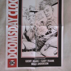 New 15" x 22" Comic Book Shop Wall Poster: DC Comics Doomsday Clock #1